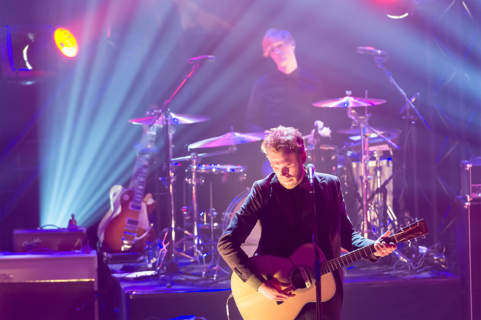 photo of Michael Prins, the second edition's winner, in action