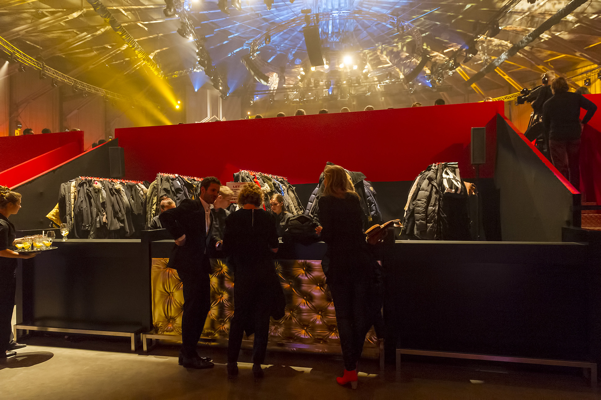 photo of the wardrobe area