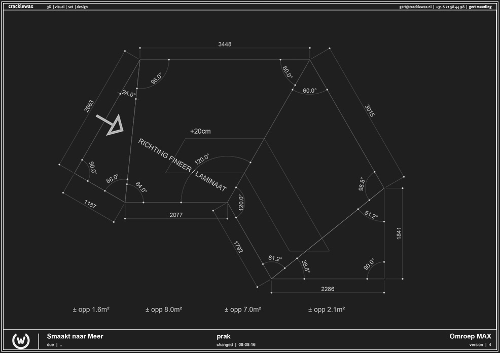 CAD drawing, riser for the desk