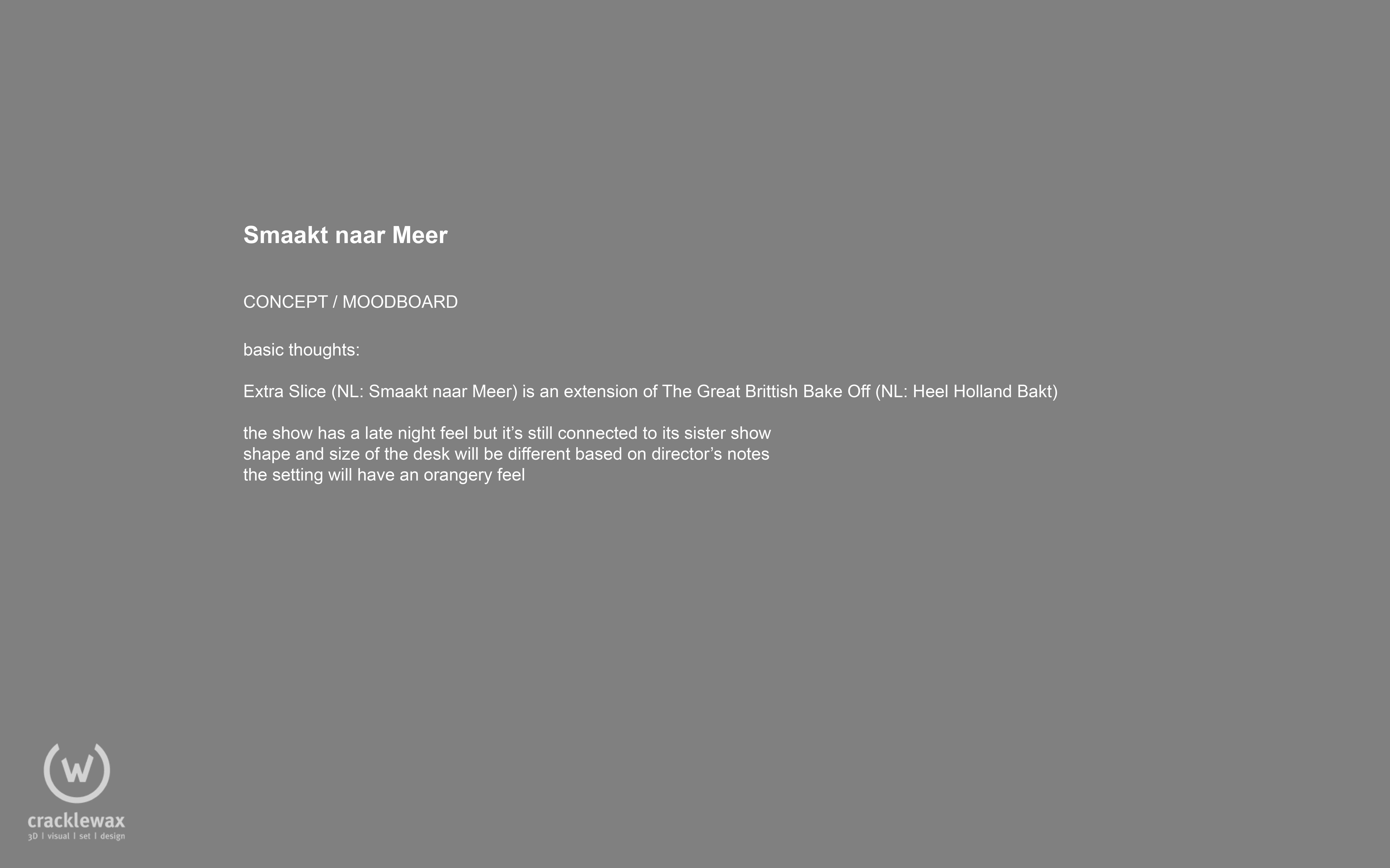 link to the set design moodboard